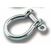 Bow Shackle x2 Stainless Steel, Diameter 7.5mm, Length 51mm. 
